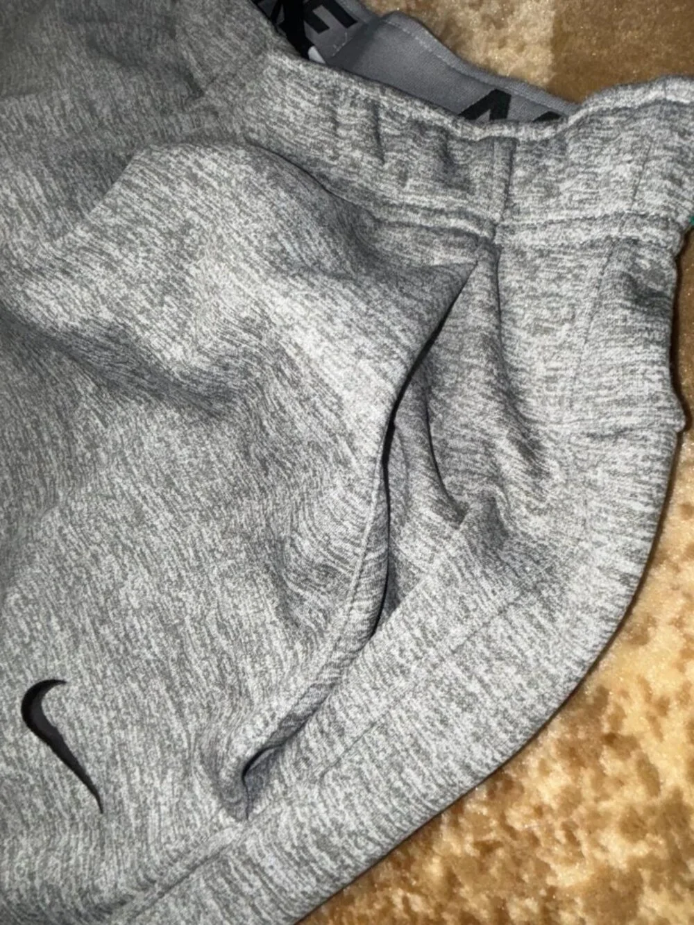 Nike Therma-Fit Sweatpants Men's Size Small Grey